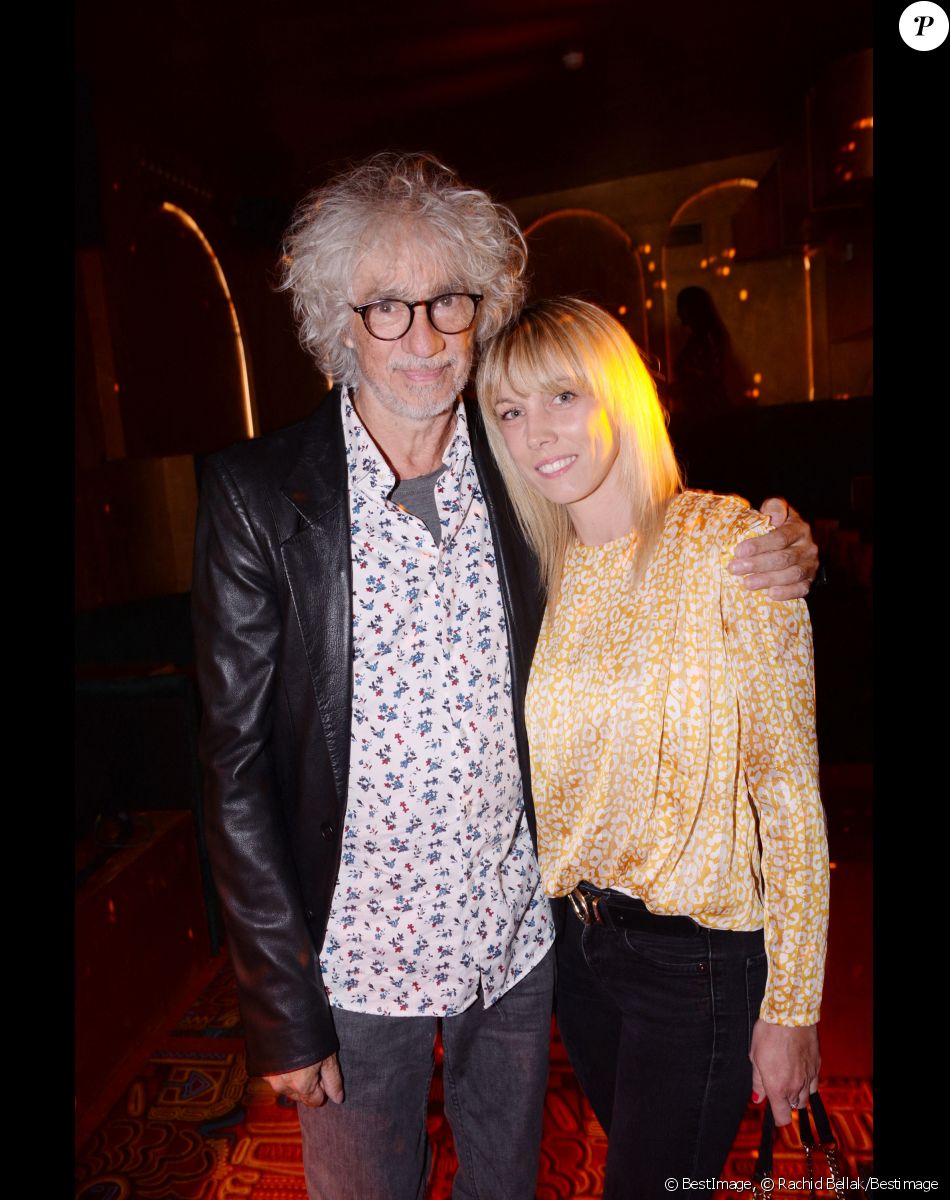 Exclusif - Louis Bertignac et sa compagne Laetitia lors de la soirée d'inauguration du club Manko à Paris, France, le 12 septembre 2019. © Rachid Bellak/Bestimage