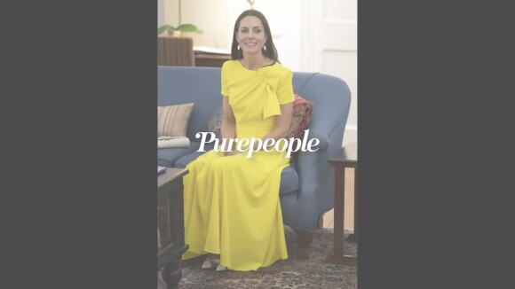 Kate Middleton impériale face au Premier ministre de la Jamaïque, sous le charme