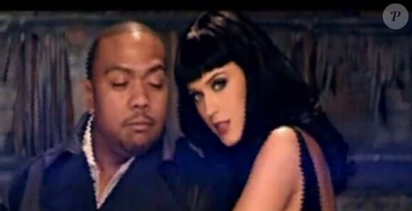 Katy Perry et Timbaland dans le clip de If We Ever Meet Again