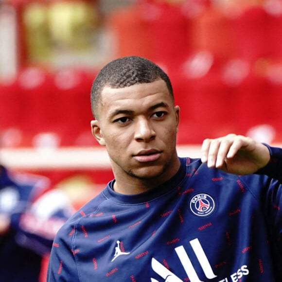 Kylian Mbappe (PSG) - L'AS Monaco bat le PSG (3-0) en match de Ligue 1 Uber Eats à Monaco, le 20 mars 2022. © Norbert Scanella / Panoramic / Bestimage