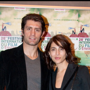 Caterina Murino et son Compagnon Pierre Rabadan - Ouverture du 28eme Festival du Film d'environnement