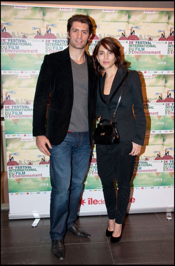 Caterina Murino et son Compagnon Pierre Rabadan - Ouverture du 28eme Festival du Film d'environnement