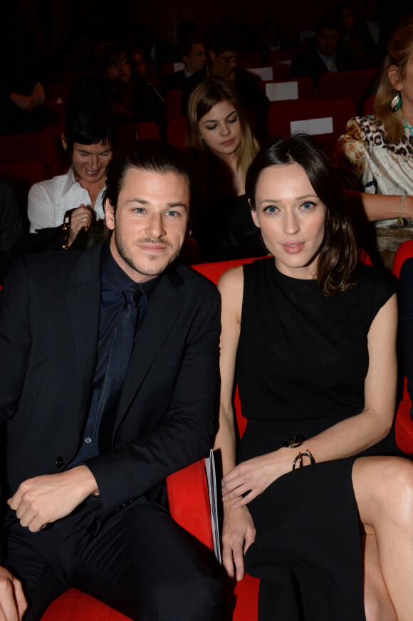 Gaspard Ulliel et Gaëlle Pietri - Salle - La 20ème cérémonie des Prix Lumières à l'espace Pierre Cardin à Paris, le 2 février 2015. 