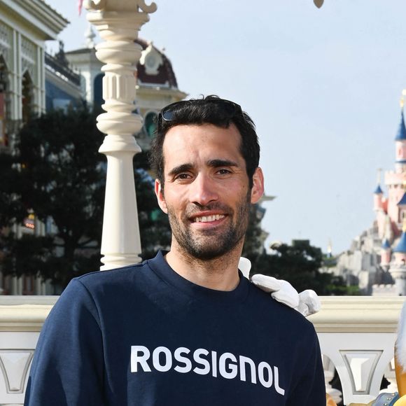 Martin Fourcade - People au 30ème anniversaire du parc d'attractions Disneyland Paris à Marne-la-Vallée. Le 5 mars 2022 © Coadic Guirec / Bestimage