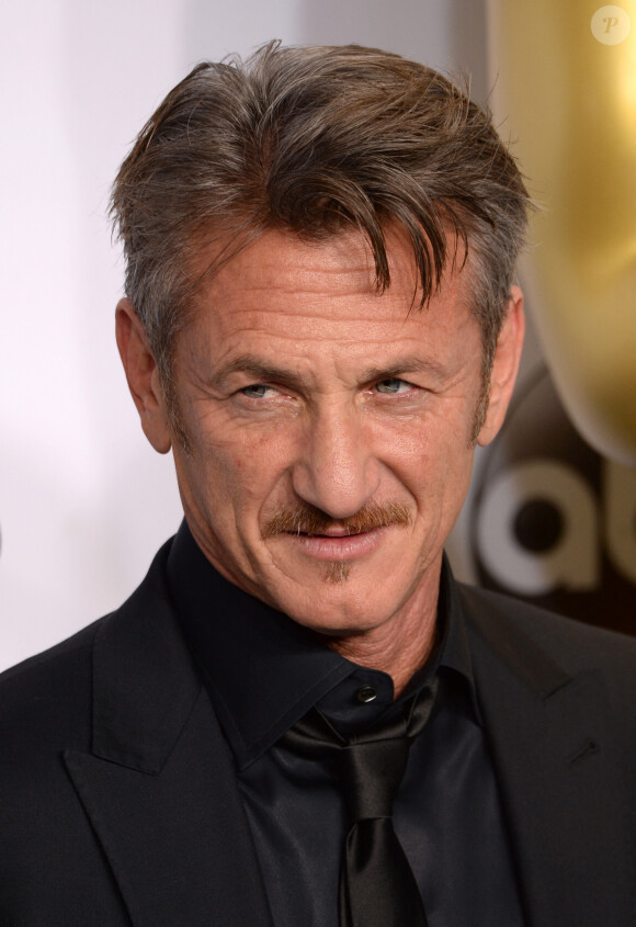 Sean Penn - Press Room lors de la 87ème cérémonie des Oscars à Hollywood, le 22 février 2015. 