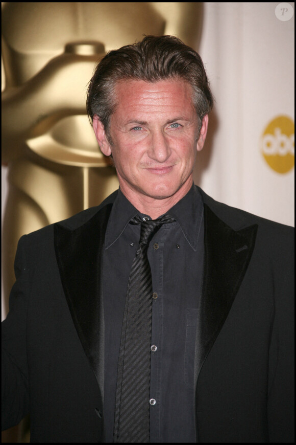 Sean Penn, Oscar du Meilleur Acteur pour Harvey Milk - 81ème Céémonie des Oscars à Los  Angeles - Press Room en 2009 à Hollywood, California