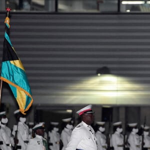 Le prince William et Kate Middleton quittent les Bahamas depuis l'aéroport international Lynden Pindling. Ce départ marque la fin de leur tournée dans les Caraïbes, au nom de la reine Elizabeth, pour célébrer son jubilé de platine. Le 26 mars 2022.