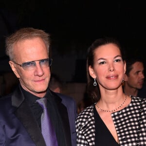 Christophe Lambert et sa compagne Karima Raynal Gras à la soirée de lancement de la série "Mata Hari". Cannes, le 16 octobre 2016. © Bruno Bebert/Bestimage