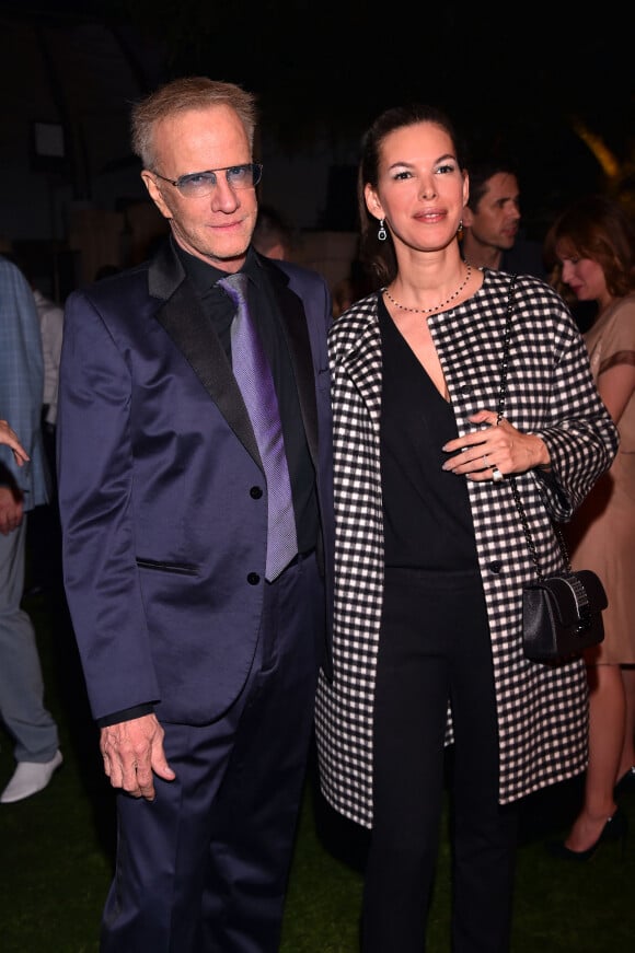 Christophe Lambert et sa compagne Karima Raynal Gras à la soirée de lancement de la série "Mata Hari". Cannes, le 16 octobre 2016. © Bruno Bebert/Bestimage