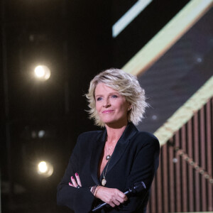 Exclusif - Sophie Davant - Enregistrement de l'émission "La Lettre", présentée par S.Davant, qui sera diffusée le 16 janvier 2021 sur France 2. Le 16 octobre 2020 © Cyril Moreau / Bestimage