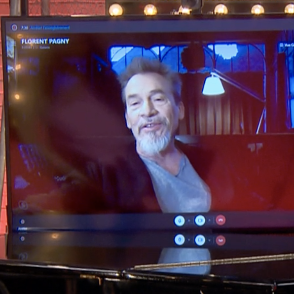 Florent Pagny touché par la Covid-19 et en visioconférence sur le tournage de "The Voice 11" - MYTF1