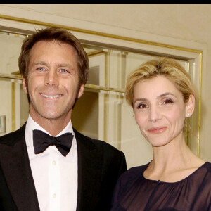 Le prince Emmanuel Philibert de Savoie et la princesse Clotilde de Savoie au dîner de charité au profit de l'hôpital San Rafaele de Milan