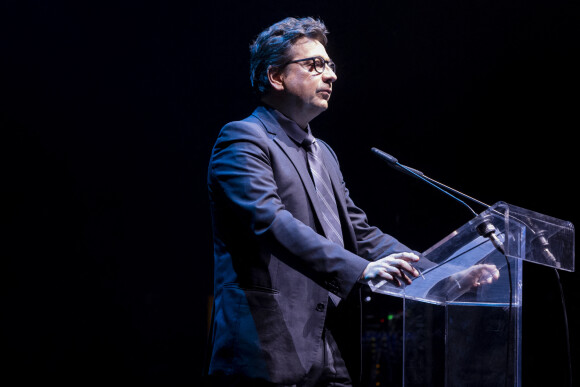 Laurent Gerra - XVème gala pour la Fondation Recherche Alzheimer à l'Olympia à Paris  © Jack Tribeca/Bestimage 