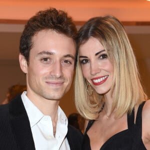 Info - Alexandra Rosenfeld et Hugo Clémént sont parents d'une petite fille prénommée Jim - (Info : Alexandra Rosenfeld a accouché d'une petite fille) - Exclusif - No Web - No Tabloïds - Hugo Clément et sa compagne Alexandra Rosenfeld (Miss France 2006 et Miss Europe 2006) - Dîner de gala au profit de l'association "Maïsha Africa" de Sonia Rolland, qui vient en aide aux enfants du Rwanda, au Pavillon Gabriel, à Paris, France, le 17 décembre 2018. En vue de soutenir une partie du projet en faveur de la réhabilitation du service de néonatalogie du service pédiatrique de l'hôpital de Musanze au Rwanda, le gala est organisé avec le précieux parrainage de C.Descalzi-Pereira, présidente de la Fondation Congo Kitoko et de C.Brucker, directrice générale de L'Oréal Grand Public France. Plus de 125 000 euros de dons ont été récoltés pendant la soirée. Cette manifestation n'aurait pu avoir lieu sans le partenariat de la Fondation Congo Kitoko, Mixa et LVMH ainsi que la contribution du magazine Infrarouge et de la maison de Champagne Delarocque. © Gorassini-Moreau/Bestimage 