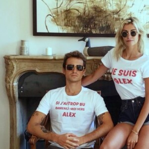 Alexandra Rosenfeld et Hugo Clément sur Instagram