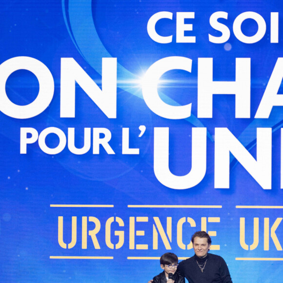 Exclusif - Benabar, Gabriel - Enregistrement de l'émission "Ce soir on chante pour l'Unicef - Urgence Ukraine", au Dôme de Paris et diffusée le 5 avril sur W9 © Cyril Moreau / Bestimage