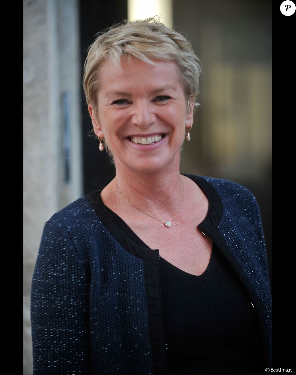 Exclusif - Elise Lucet arrive a la conference de rentree de France Tv au Palais De Tokyo a Paris, France le 27 Aout 2013.
