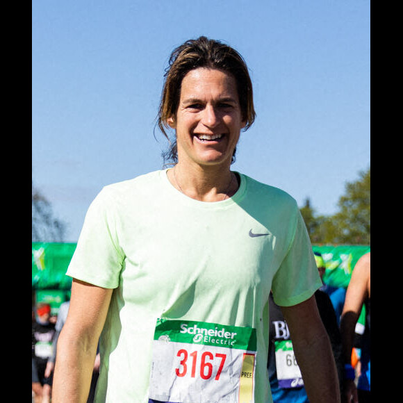 Amélie Mauresmo - L'ancienne numéro 1 mondiale de tennis, Amélie Mauresmo (directrice générale de la FFT) a couru le Marathon de Paris en 3h15. © Yoann Rochette/Bestimage 