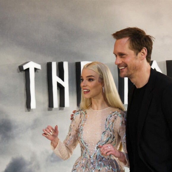 Anya Taylor-Joy , Alexander Skarsgard à la première du film "The Northman" à Londres, le 5 avril 2022. 