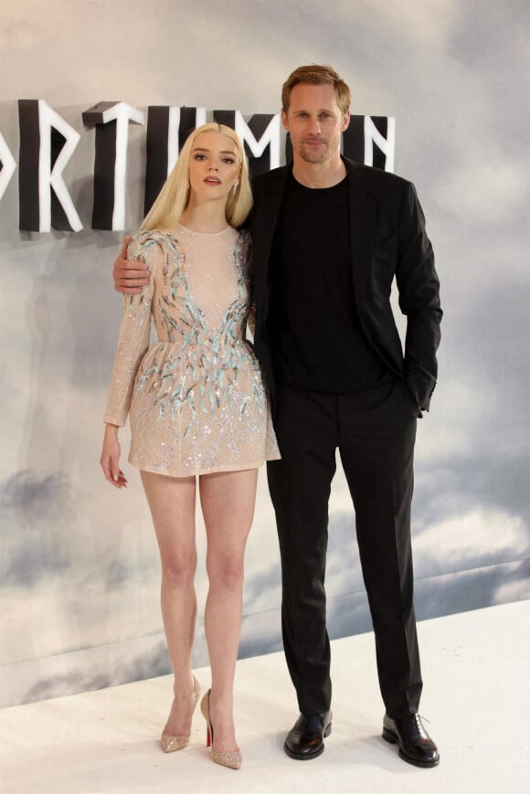 Anya Taylor-Joy , Alexander Skarsgard à la première du film "The Northman" à Londres, le 5 avril 2022. 