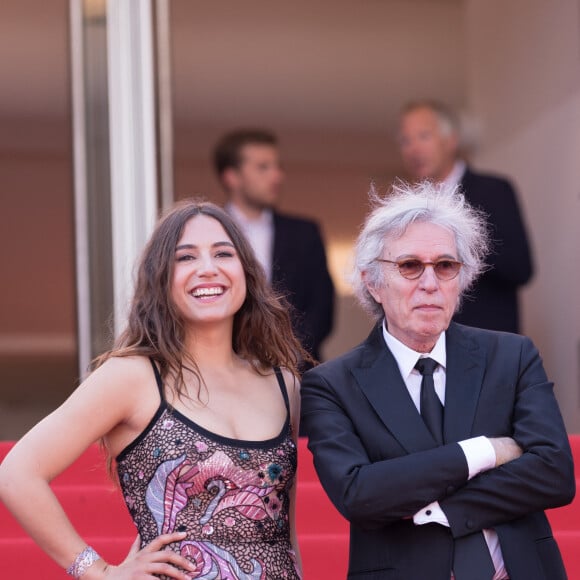 Izia Higelin, Jacques Doillon - Montée des marches du film "Rodin" lors du 70ème Festival International du Film de Cannes le 24 mai 2017. © Moreau-Jacovides-Borde / Bestimage