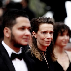 Céline Sallette - Montée des marches du film "The French Dispatch" lors du 74e Festival International du Film de Cannes. Le 12 juillet 2021. © Borde-Jacovides-Moreau / Bestimage