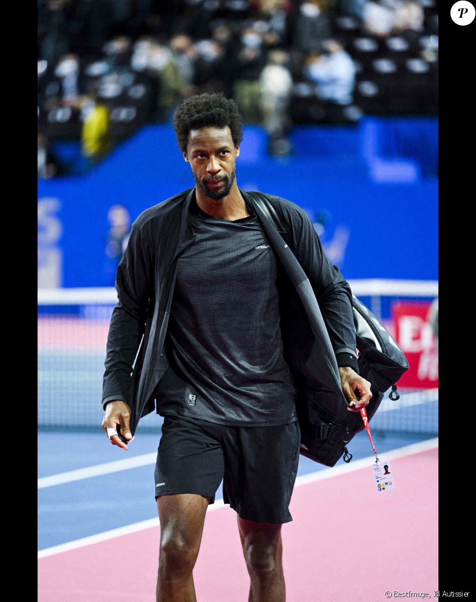 Gael Monfils (Fra) lors de l' Open de tennis Sud de France à Montpellier. © JB Autissier / Panoramic / Bestimage