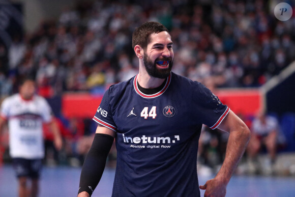 Nikola Karabatic - Handball EHF Champions League "PSG - Flensburg (33-30)" à Paris, le 24 février 2022.