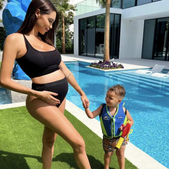 Nabilla est actuellement enceinte de son deuxième enfant, 2 ans après la naissance de son aîné Milann - Instagram