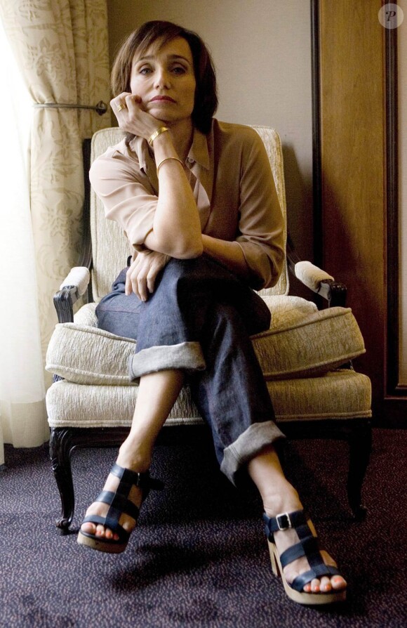 Kristin Scott Thomas nominée aux César qui se tiendront le 27 février 2010, au Théâtre du Châtelet, à Paris.