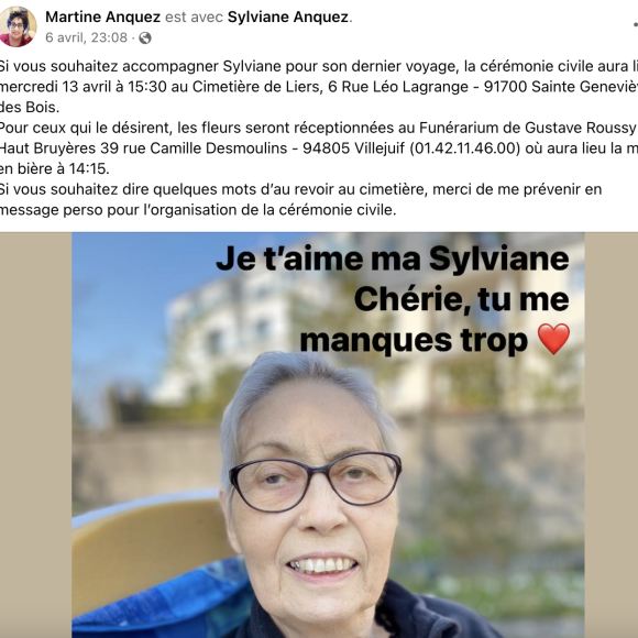 Patrick Sébastien en deuil après la mort de son amie Sylviane Anquez.