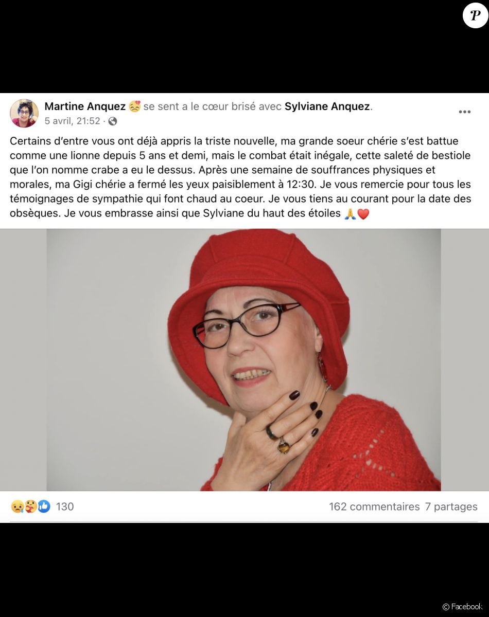 Patrick Sébastien en deuil après la mort de son amie Sylviane Anquez.