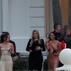 Eva Longoria, Serena Williams - Arrivée des invités au dîner des Beckham la veille du mariage de Brooklyn et Nicola.Peltz à Palm Beach le 8 avril 2022.