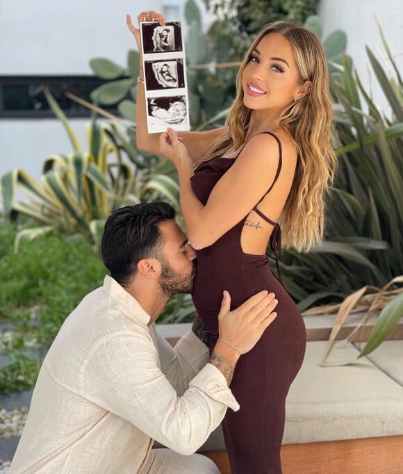 Maddy Burciaga et Benjamin Samat bientôt parents, sur Instagram.