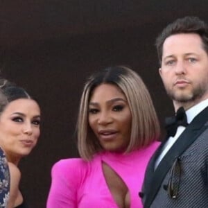 Serena Williams - Les invités lors de la cérémonie de mariage de Brooklyn Beckham et Nicola Peltz à Palm Beach en Floride le 9 avril 2022.