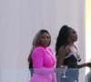 Venus Williams, Serena Williams - Les invités lors de la cérémonie de mariage de Brooklyn Beckham et Nicola Peltz à Palm Beach en Floride le 9 avril 2022.