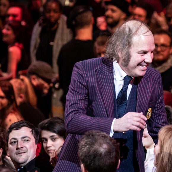 Philippe Katerine (Artiste masculin de l'année) et sa compagne Julie Depardieu - 35ème cérémonie des Victoires de la musique à la Seine musicale de Boulogne-Billancourt, le 14 février 2020. © Cyril Moreau/Bestimage 