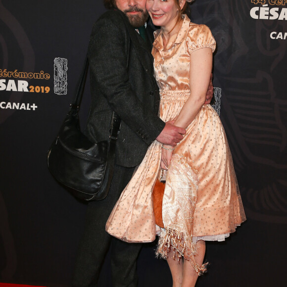 Julie Depardieu et son compagnon Philippe Katerine - Photocall de la 44ème cérémonie des César à la salle Pleyel à Paris. Le 22 février 2019 © Borde-Jacovides / Bestimage 