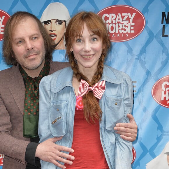 Philippe Katerine et Julie Depardieu - Generale du nouveau show du Crazy Horse avec Noemie Lenoir a Paris le 2 juin 2013. 