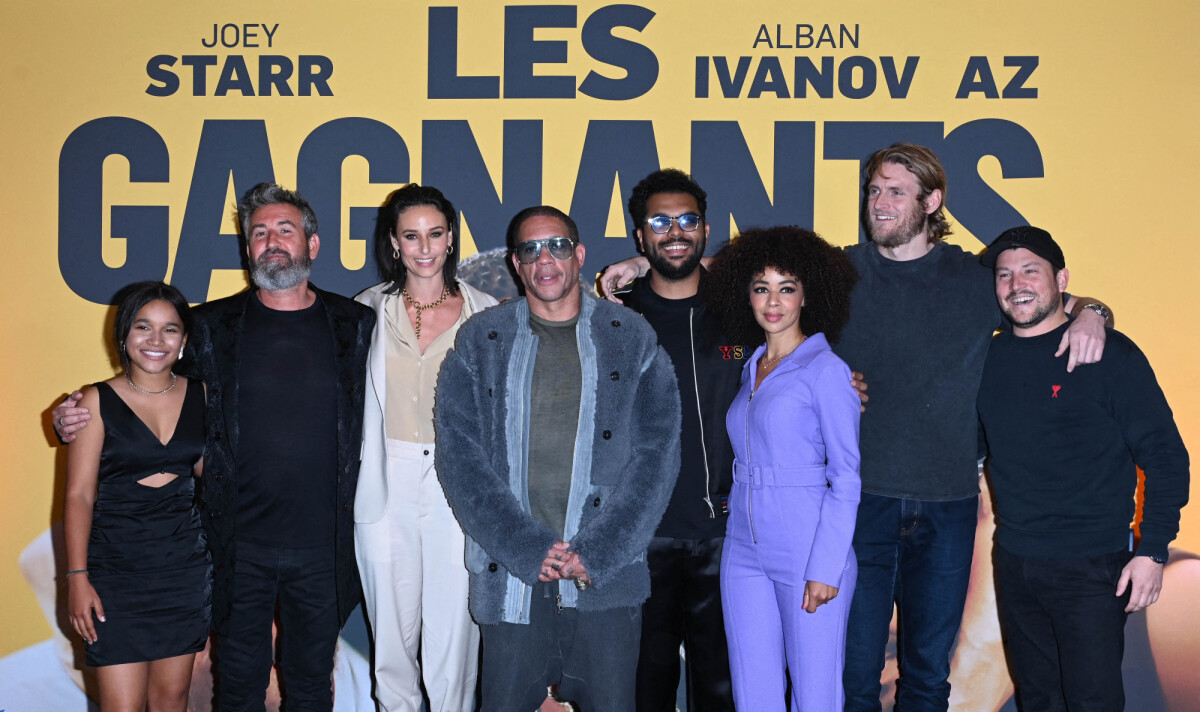 Les Gagnants : JoeyStarr, AZ et Aurélie Konaté font le show au Grand Rex -  Purepeople