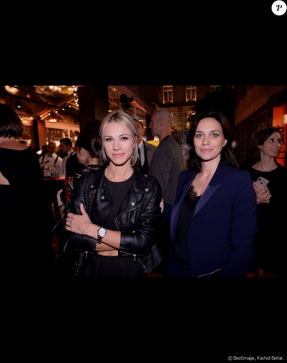 Nathalie Péchalat et Marion Rousse lors de la soirée de réouverture de la boutique "Breitling", située rue de la Paix. Paris, le 3 octobre 2019. © Rachid Bellak/Bestimage