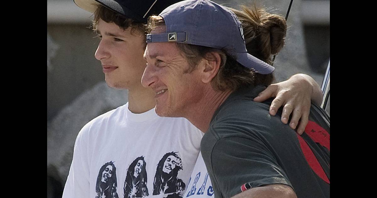 Sean Penn et son fils Hopper Purepeople