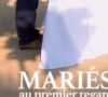 Mariage d'Emilie et Frédérick dans "'Mariés au premier regard 2022", le 18 avril