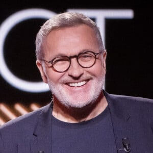 Léa Salamé, Laurent Ruquier sur le plateau de l'émission OEED (On Est En Direct). Paris, le 09 avril 2022 - © Jack Tribeca / Bestimage