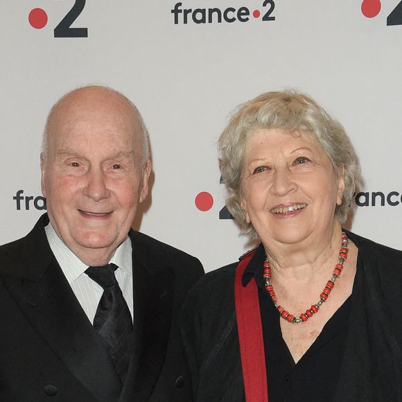 Michel Bouquet et sa femme Juliette Carré - 30ème cérémonie des Molières à la salle Pleyel à Paris, France. © Coadic Guirec/Bestimage 