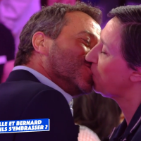 Danielle Moreau et Bernard Montiel s'embrassent dans TPMP, Cyril Hanouna sans voix