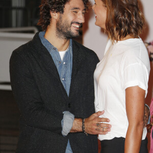 Laure Manaudou et son compagnon Jérémy Frérot - Arrivées à la 17ème cérémonie des NRJ Music Awards 2015 au Palais des Festivals à Cannes, le 7 novembre 2015. © Christophe Aubert via Bestimage