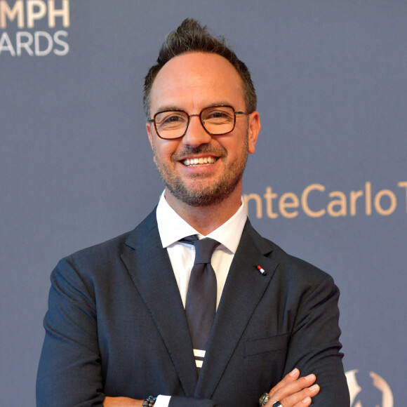 Jarry lors du photocall de la cérémonie des Nymphes d'Or du 60ème festival de télévision de Monte Carlo au Grimaldi Forum à Monaco le 22 juin 2021. © Bruno Bebert / Bestimage