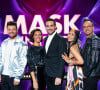 Le jury de la saison 3 de "Mask Singer" composé d'Alessandra Sublet, Anggun, Kev Adams et Kev Adams, et Camille Combal.