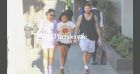 M. Pokora, Christina Milian et Violet main dans la main : shopping en famille à Los Angeles